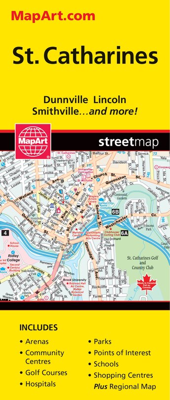 Front cover_St. Catharines Folded Map