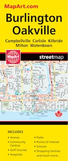 Front cover_Burlington Oakville Folded Map