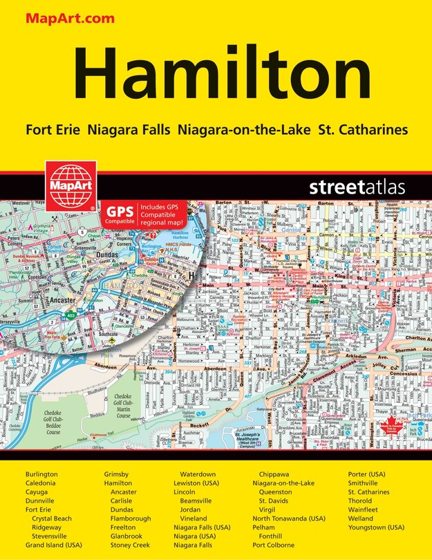 Front cover_Hamilton Niagara Falls Street Atlas