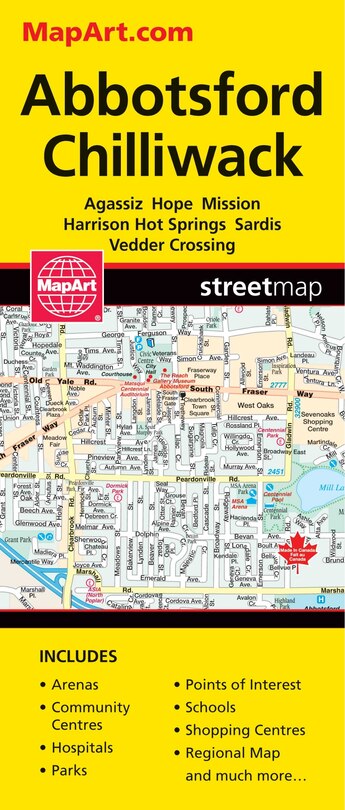 Front cover_Abbotsford Mission Folded Map