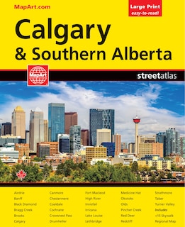 Front cover_Calgary & Southern Alberta Street Atlas