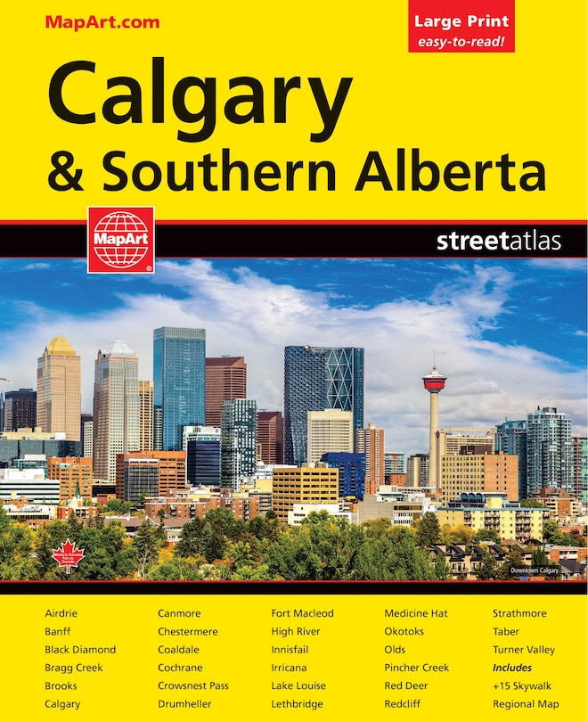 Front cover_Calgary & Southern Alberta Street Atlas