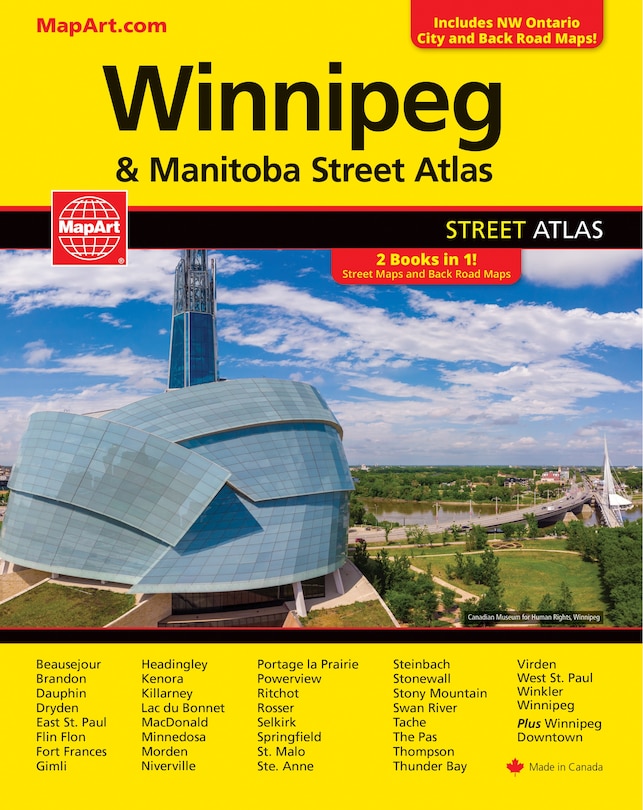 Winnipeg & Manitoba Street Atlas