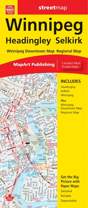 Front cover_Winnipeg Folded Map