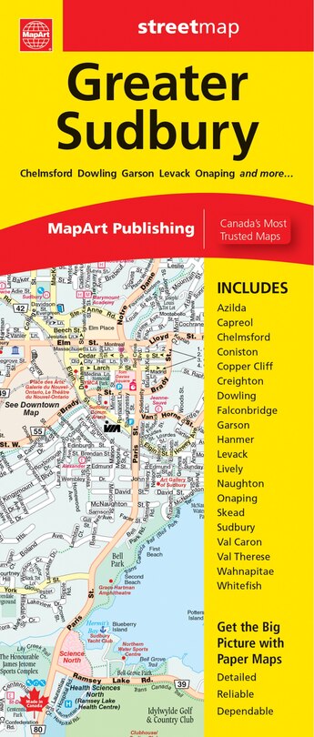 Couverture_Greater Sudbury Folded Map