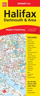 Front cover_Halifax Dartmouth & Area Folded Map