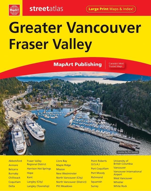 Front cover_Greater Vancouver Fraser Valley Street Atlas