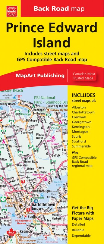 Front cover_Prince Edward Island Folded Map