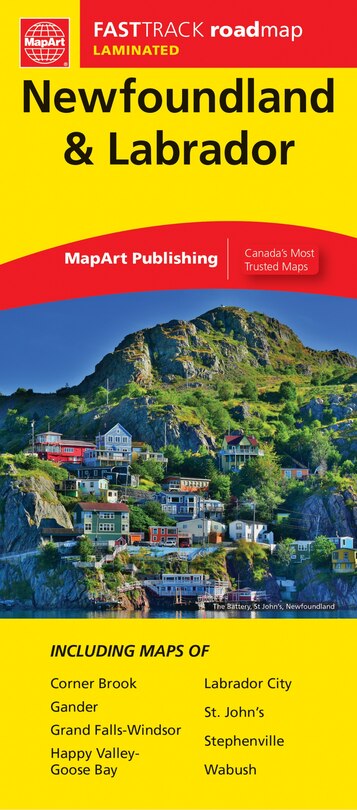 Front cover_Newfoundland & Labrador FastTrack Map