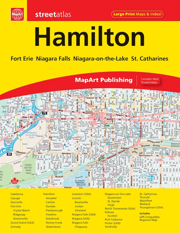 Front cover_Hamilton Niagara Region Street Atlas