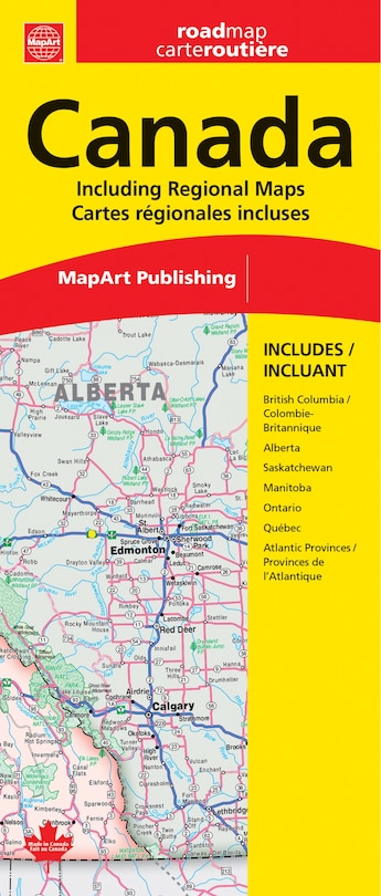 Front cover_Canada Folded Map