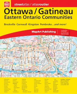 Front cover_Ottawa / Gatineau Street Atlas