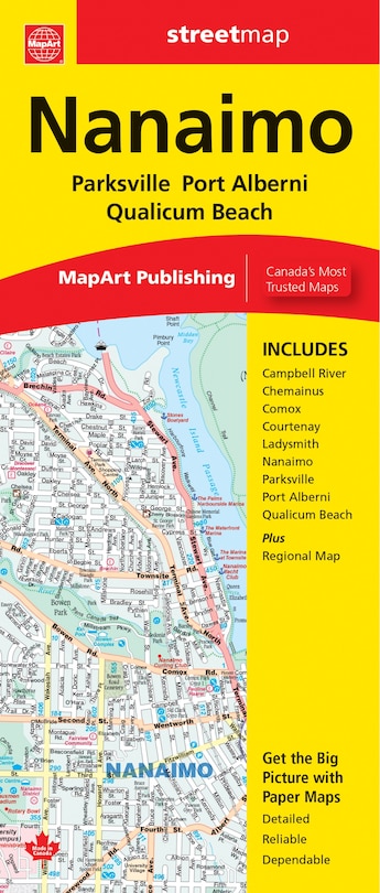 Front cover_Nanaimo Folded Map