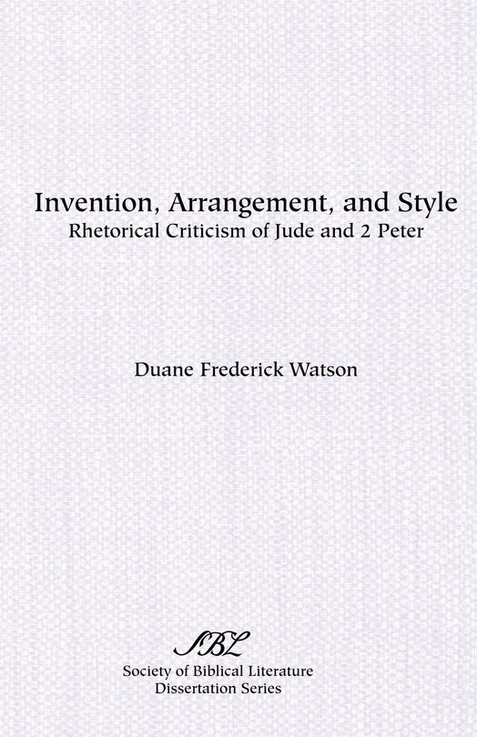 Couverture_Invention, Arrangement, and Style