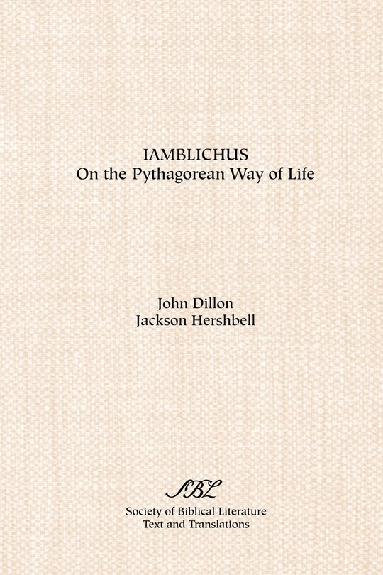 Front cover_Iamblichus
