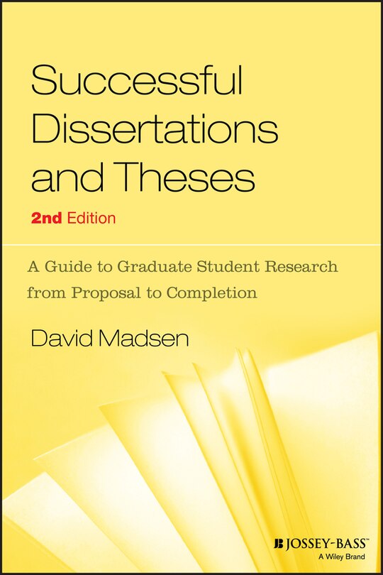 Couverture_Successful Dissertations and Theses
