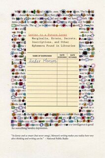 Front cover_Letter to a Future Lover