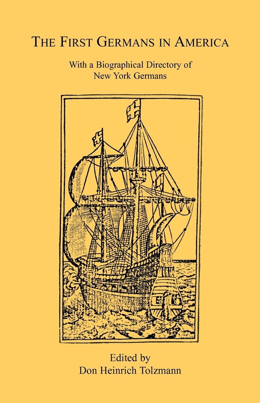 Couverture_The First Germans in America