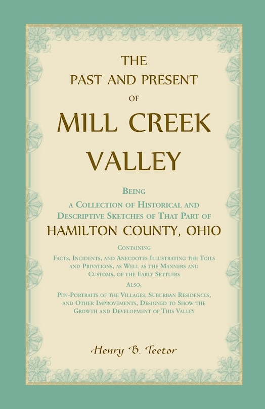 Couverture_The Past and Present of Mill Creek Valley