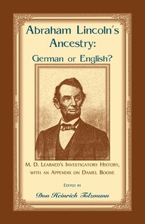 Front cover_Abraham Lincoln's Ancestry