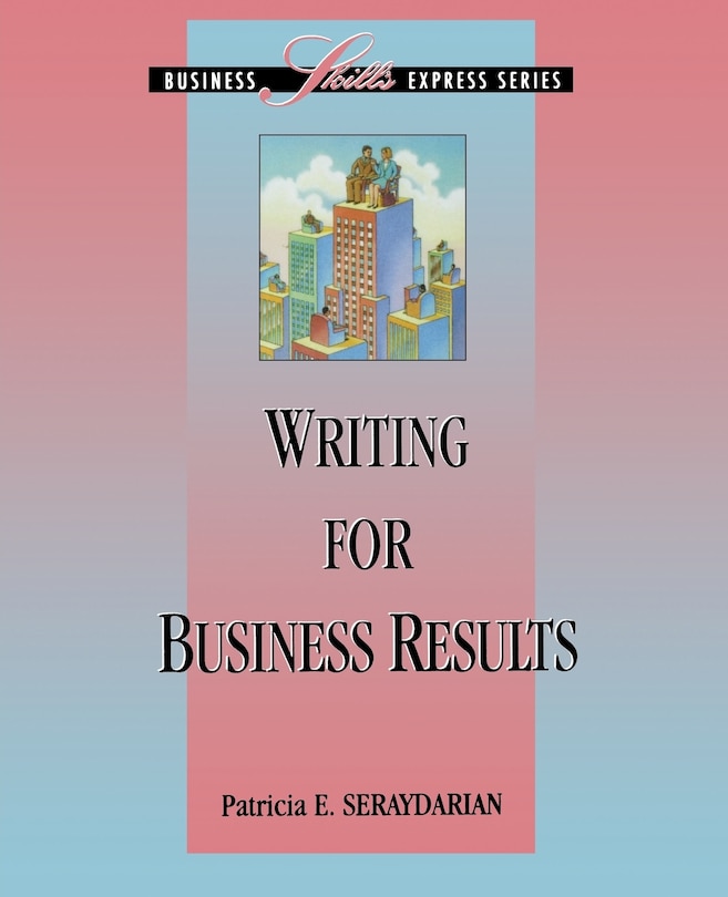 Front cover_Writing for Business Results