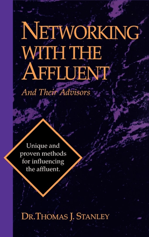 Front cover_Networking With The Affluent And Their Advisors