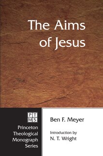Front cover_The Aims Of Jesus
