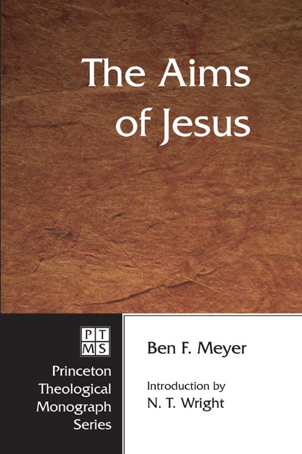 Front cover_The Aims Of Jesus