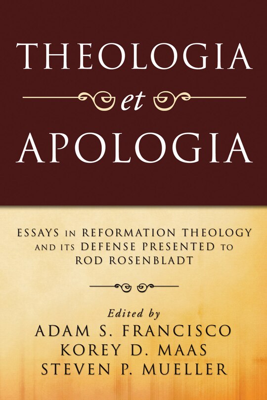 Front cover_Theologia et Apologia