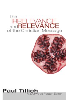 Couverture_The Irrelevance and Relevance of the Christian Message