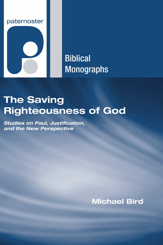 Front cover_The Saving Righteousness of God