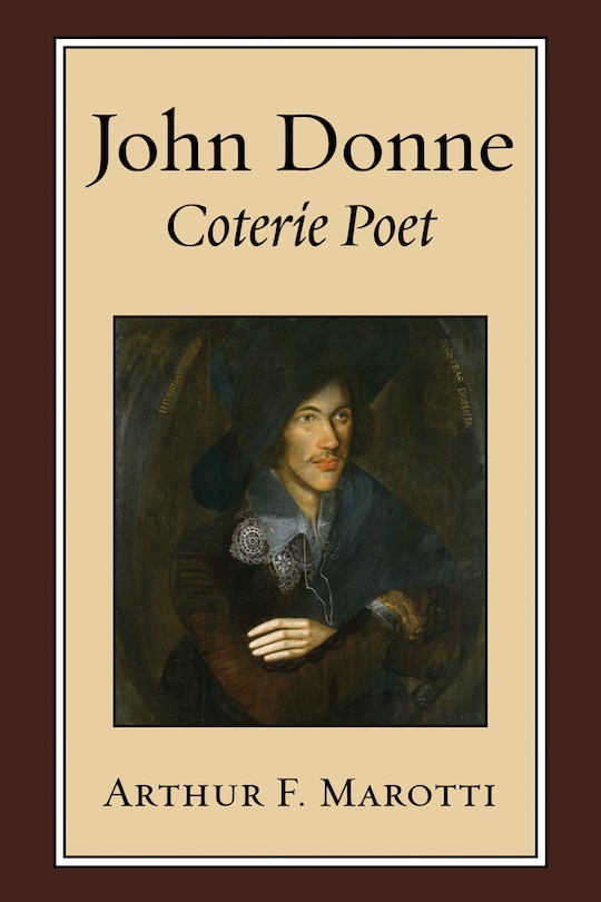 Front cover_John Donne, Coterie Poet