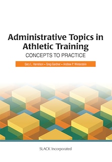 Couverture_Administrative Topics in Athletic Training