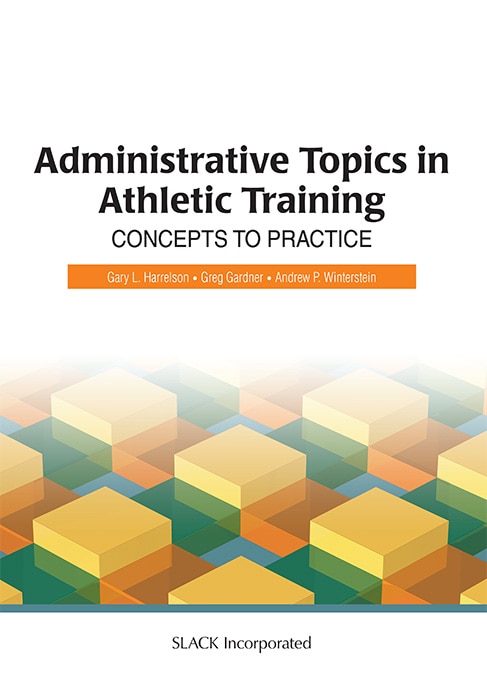 Couverture_Administrative Topics in Athletic Training