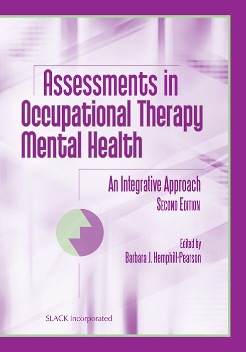Couverture_Assessments in Occupational Therapy Mental Health