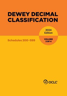 Couverture_Dewey Decimal Classification, 2024 (Schedules 200-599) (Volume 2 of 4)