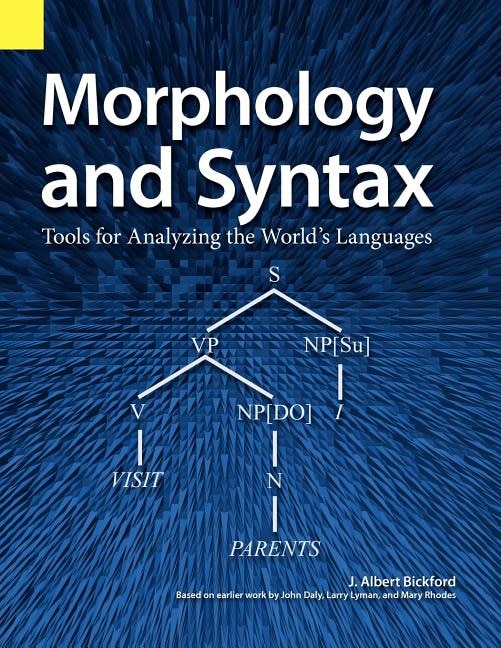 Front cover_Morphology and Syntax