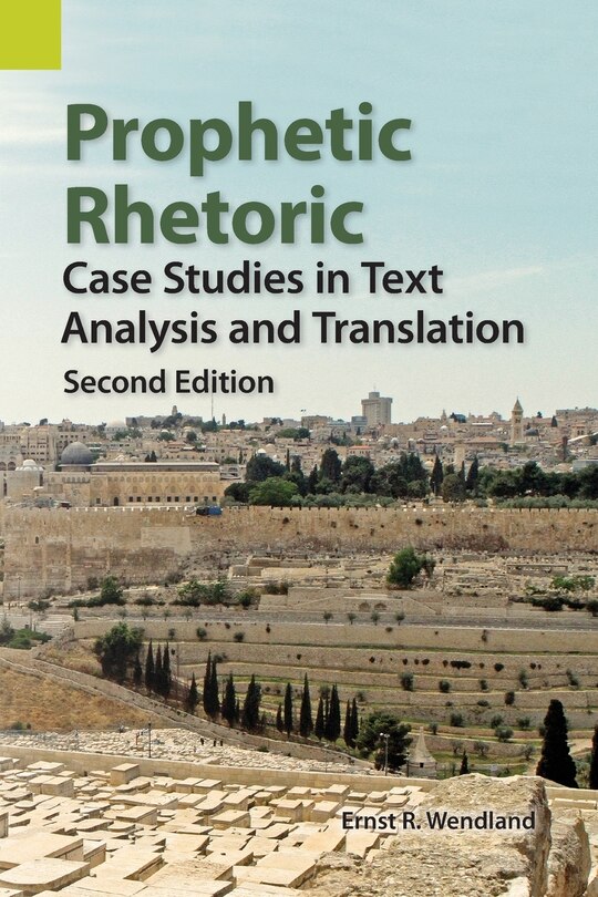 Couverture_Prophetic Rhetoric