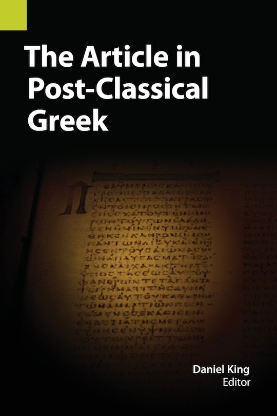 Couverture_The Article in Post-Classical Greek