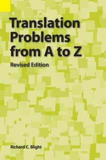 Front cover_Translation Problems from A to Z