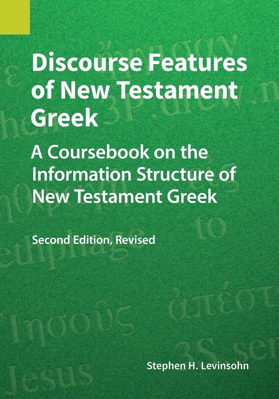 Front cover_Discourse Features of New Testament Greek