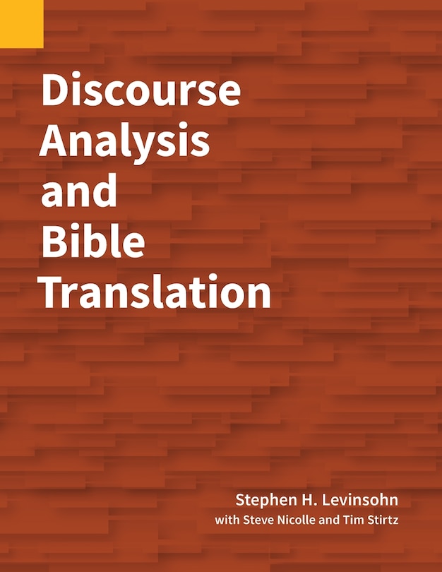 Couverture_Discourse Analysis and Bible Translation