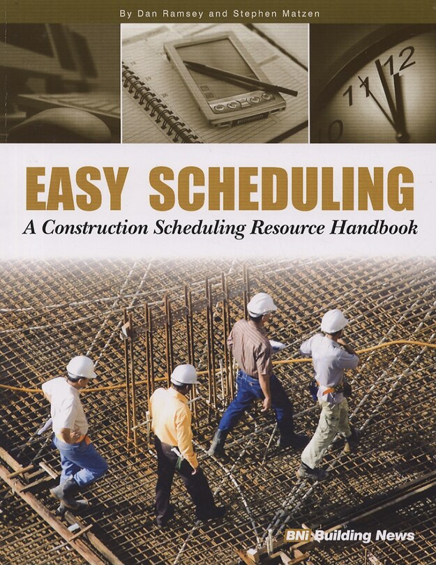 Couverture_Easy Scheduling - A Construction Resource Handbook