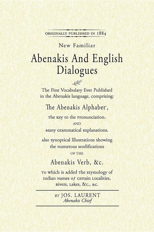 Couverture_Abenakis and English Dialogues