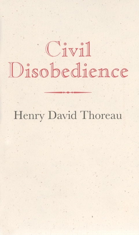 Front cover_Civil Disobedience