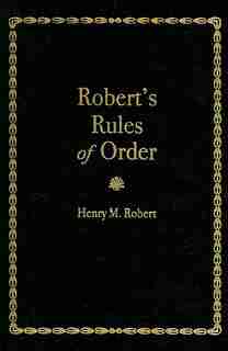 Robert's Rules of Order: Pocket Manual of Rules of Order for Deliberative Assemblies de Henry Robert