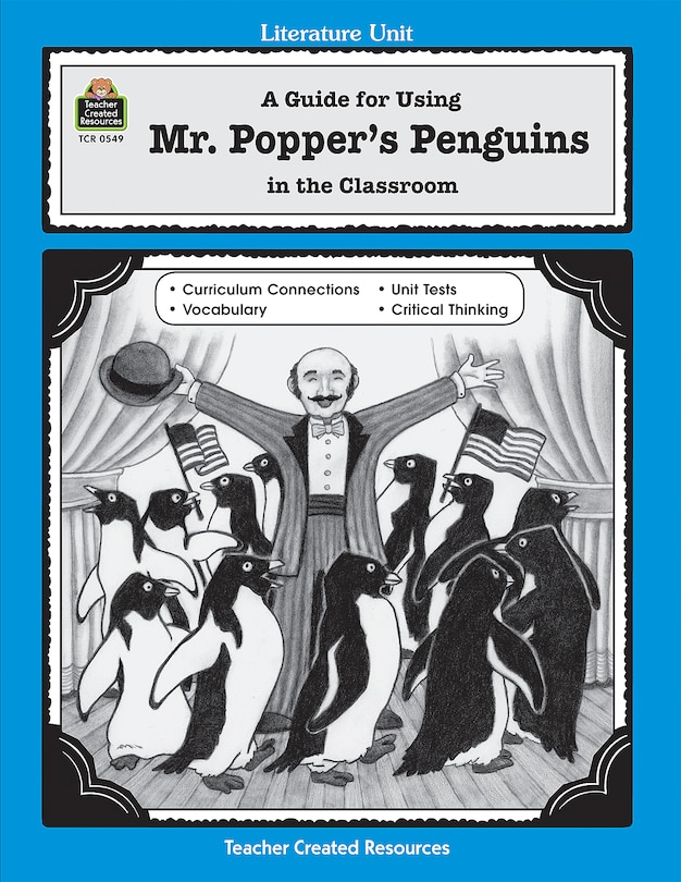 Couverture_A Guide for Using Mr. Popper's Penguins in the Classroom