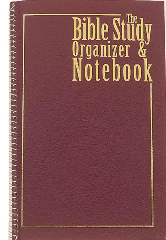 Front cover_Bible Study Organizer & Notebook