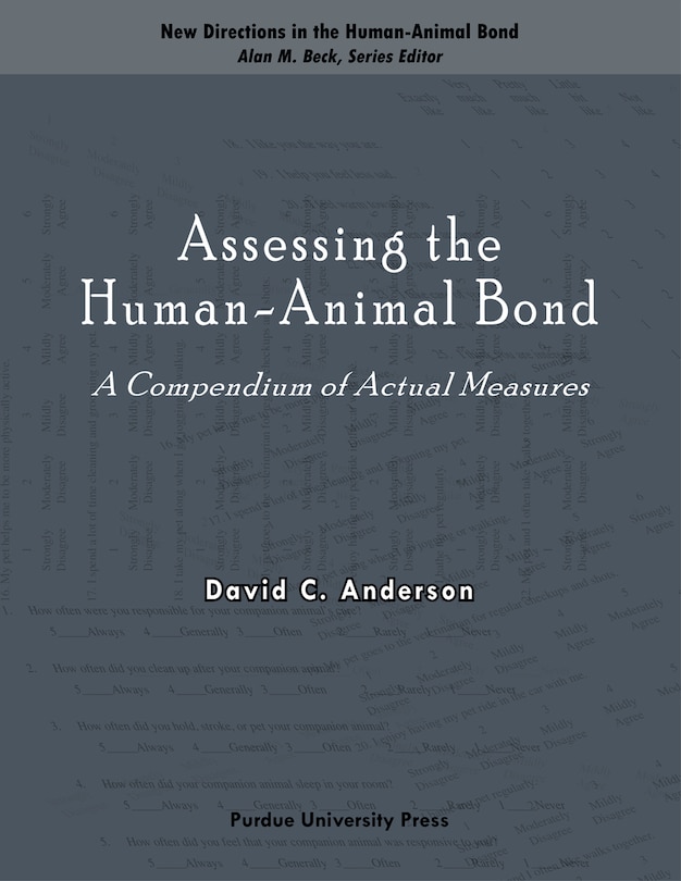 Front cover_Assessing the Human-Animal Bond