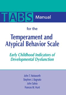 Front cover_Manual For The Temperament And Atypical Behavior Scale (tabs)